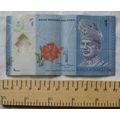 3 x Bank Negara Malaysia 1 ringitt bank note wi...