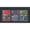 GB.1970 Christmas set of 3.Mounted Mint.Jul25a