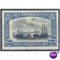 Jamaica 1922 SG98 6d Black & Blue Mounted Mint.