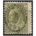 Canada 1900 SG165 20c Olive-Green Good/Fine Used .