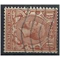 1924 SG419a 1d Scarlet Wmk Block Cypher Sideway...
