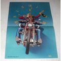 1993 David Mann Illustration - First Ride of The Year