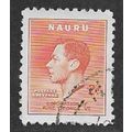 Nauru KGVI 1937 Coronation 2d Orange Used SG 45...