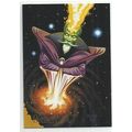 DC VILLAINS card # 85 ' BRAINIAC ' (1995 )