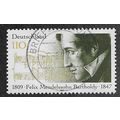 GER 1997 110pf 'FELIX MENDELSSOHN' FINE USED (E...