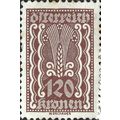 AUSTRIA, Wheat symbol, brown 1922, 120kr