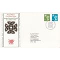 Wales 1976 6.5p and 8.5p FDC Cardiff special Ca...