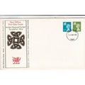 Wales 1976 6.5p and 8.5p FDC Leeds Cancel unadd...