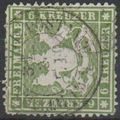 Mi: 18y used 1861 Wurttemberg Cat € 140