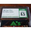 1986 Topps Tiffany , Graded Near Mint 8.5, MICK...