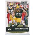 2016 Score Football 125 Clay Matthews Green Bay...
