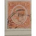 Jamaica KGV 1916 1½d Yellow Orange Used SG 59a ...