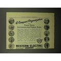 1908 Western Electric Telephone Ad - Compact