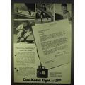 1940 Kodak Cine-Kodak Eight Movie Camera Ad - T...
