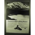 1973 Wolverine Boots Ad - Within Walking Distance