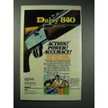 1979 Daisy 840 Airgun Ad - Action! Power! Accuracy!