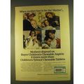 1980 Bayer Children's Chewable Aspirin Ad - Mother