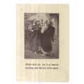 RELIGIOUS EASTER GREETINGS CARD vintage ..used....