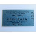 Isle of Man Railway Ballasalla-Peel Road Ticket...