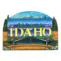 Idaho State Welcome Sign Artwood Fridge Magnet