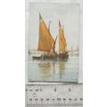 vintage postcard - Sailing Barges