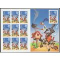 Road Runner & Wile E. Coyote 33¢ Sheet of Ten S...