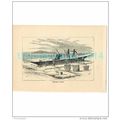 ANDAMAN CANOE, INDIA, Book Illustration, c1883