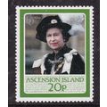 Ascension 1986 Queen Elizabeth II at Garter Cer...