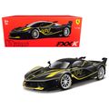 Ferrari FXX-K #44 Black with Yellow Stripes "Si...