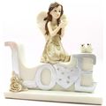 Love Angel Holding a Flower Ornament 14.5 CM Gr...