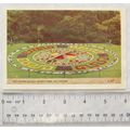 vintage lettercard Floral Clock, Hesketh Park, ...
