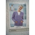 Vintage: Sirdar 5580 cardigan, DK, 32-42 inch, ...