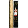 Vintage: black leather bookmark - Wales - lady ...