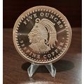 5 Oz Copper Collectible Aztec Calendar Sun Ston...