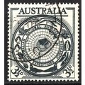 AUSTRALIA 1954: ANTARCTIC RESEARCH - 3½d USED (G2)