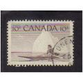 1953 canada eskimo hunter 10c f/u sg477