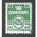DEN 1933 425o 'NUMERAL - GREEN' FINE USED (EBID...