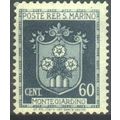 San Marino 1945 - SG312 - 60c - Montegiardino A...