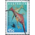 AUSTRALIA, FISH, Weedy Seadragon, blue 1998, 45c