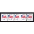 Used 2890 32c G Old Glory Very Fine PNC A2214/5...