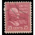 Used 829 25c William McKinley Just Clears M08098