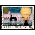 Great Britain 1986 Industry Year 17p Used Stamp