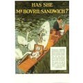 Advertising BOVRIL SANDWICH Art Postcard (Mayfa...
