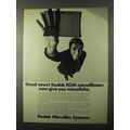 1971 Kodak Microfilm Systems Ad - KOM Microfilmers