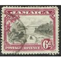 Jamaica 1932 6d Grey Black and Purple SG113 FU