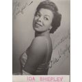 Ida Shepley BBC Singer Flower Drum Song Theatre...