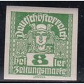 Austria 1920 Mercury 8 Heller Mint Hung SG 369a...