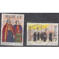 Belgique 1999 Michel 2875 - 2876 O Cote (2008) ...