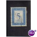 NETHERLANDS 1947 OFFICIAL 5C BLUE F/U SGD659