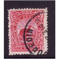 NEW ZEALAND 1907 6d CARMINE PINK BROWN KIWI SG3...